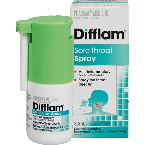 difflam throat spray