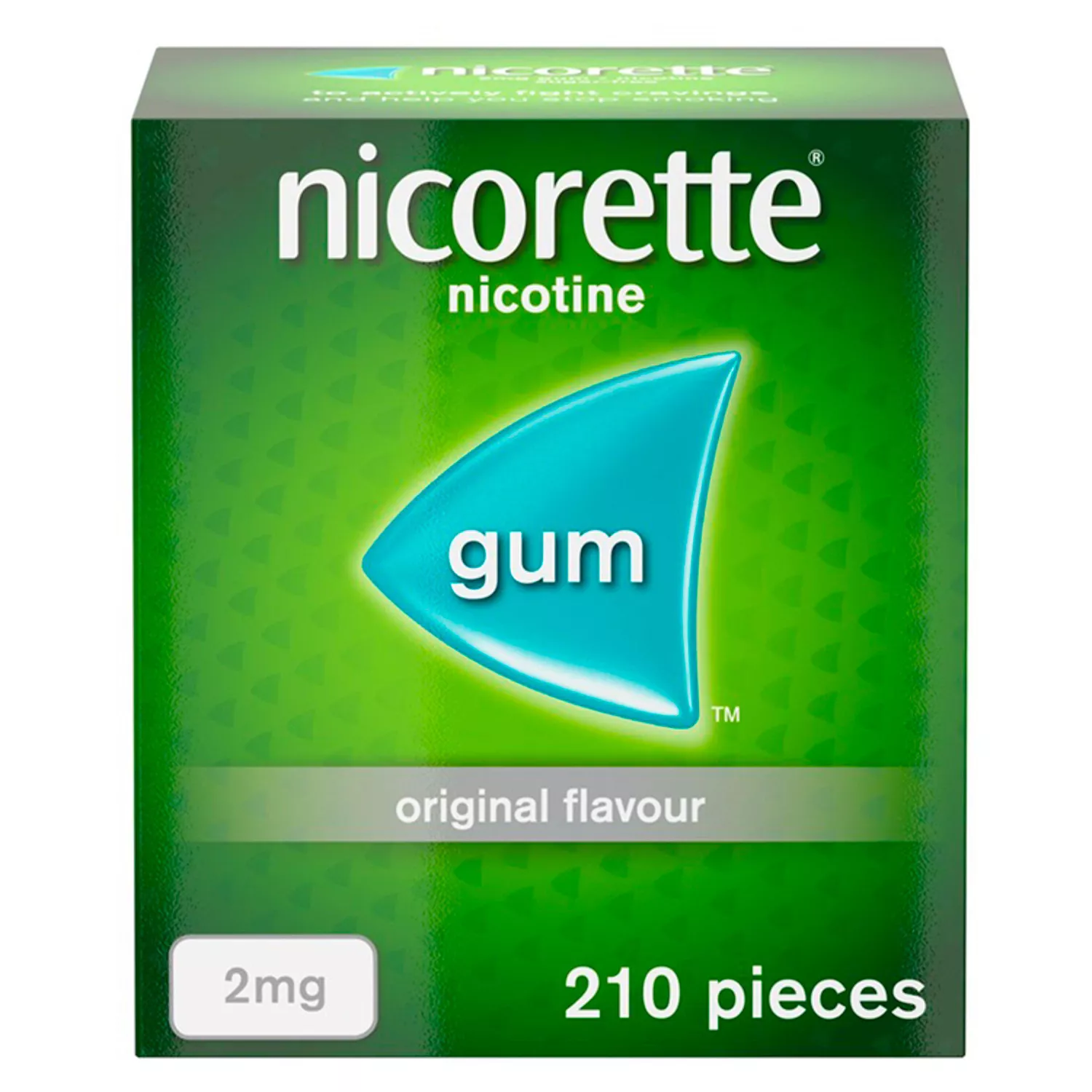 nicorette gum 2mg