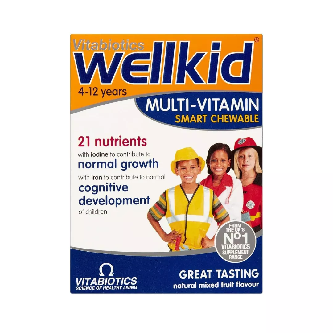 Vitabiotics WellKid - Multi-Vitamin Smart Chewable - 30 Tablets