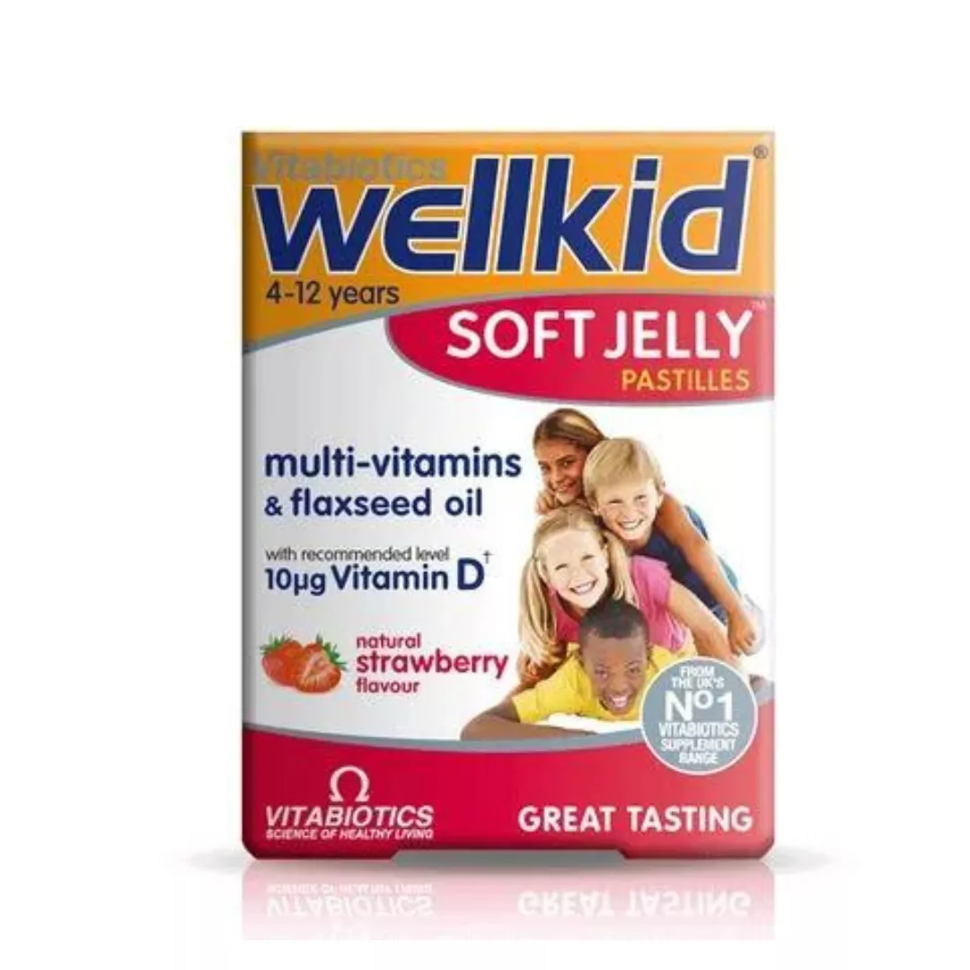Vitabiotics WellKid Soft Jelly - 30 Pastilles