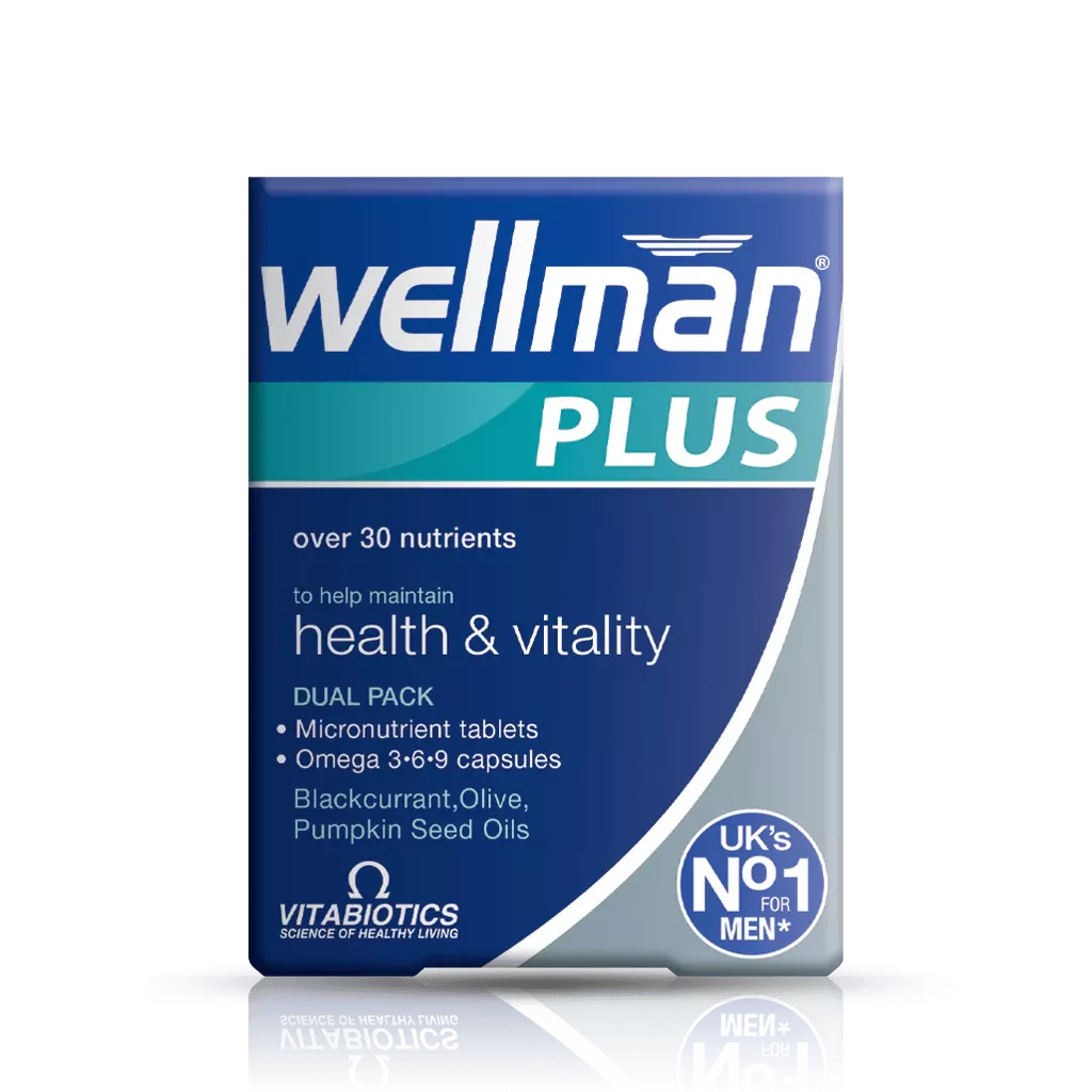 Vitabiotics Wellman - Plus Omega 3, 6 & 9